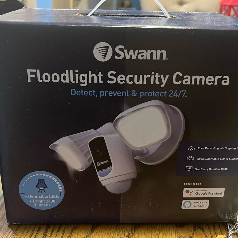 Brand new Swann Floodlight Security Camera